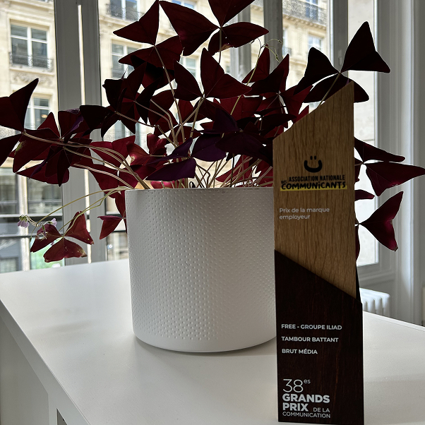 Mais non ???!! L’ OR dans la catégorie Marque Employeur 2025 !